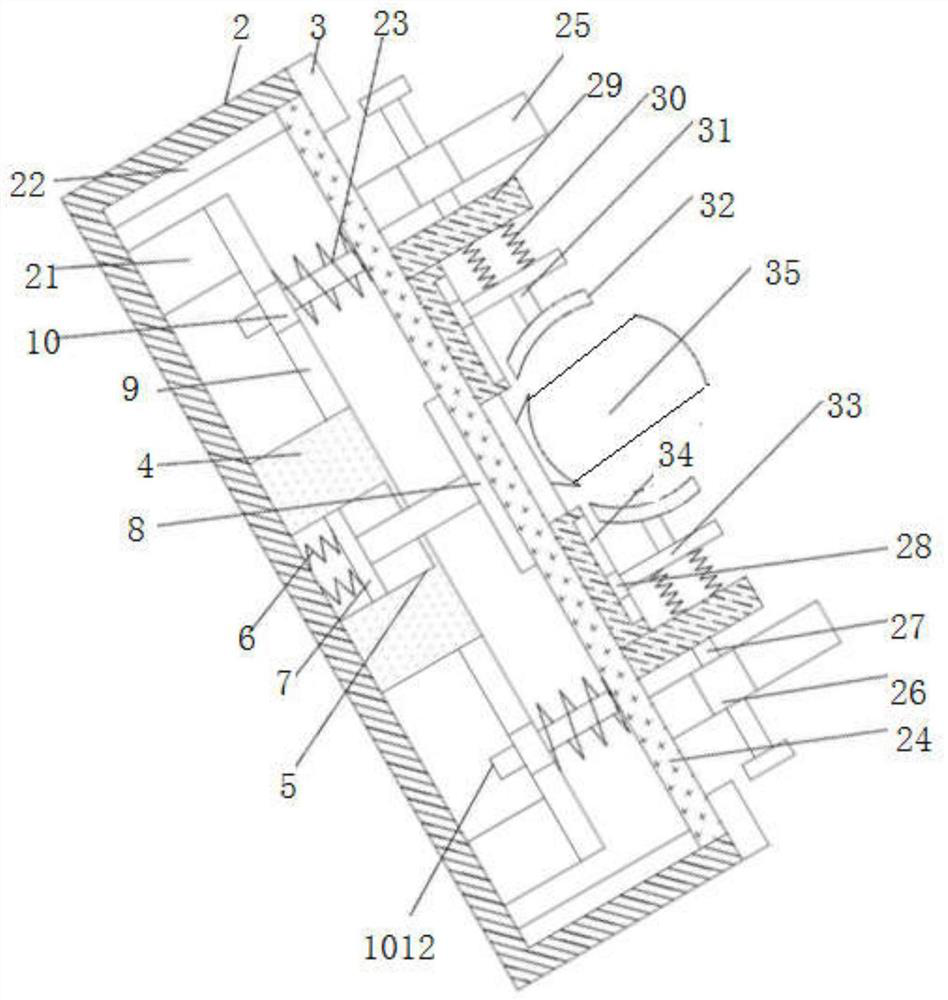 Buffer for subway rail