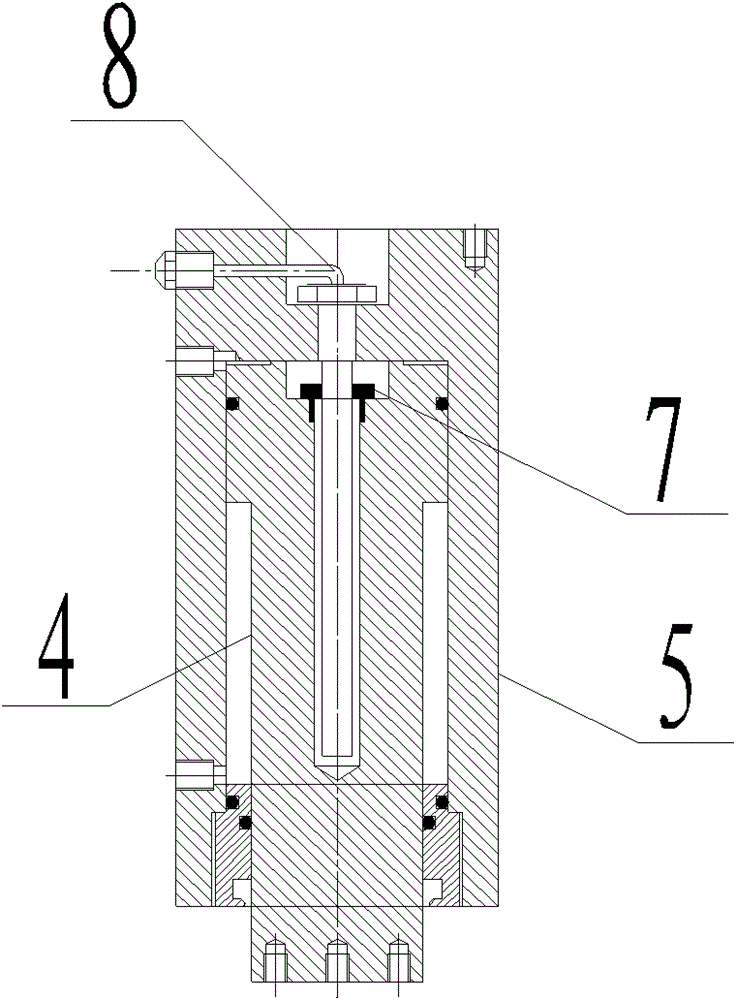 A steel pipe nozzle correction device