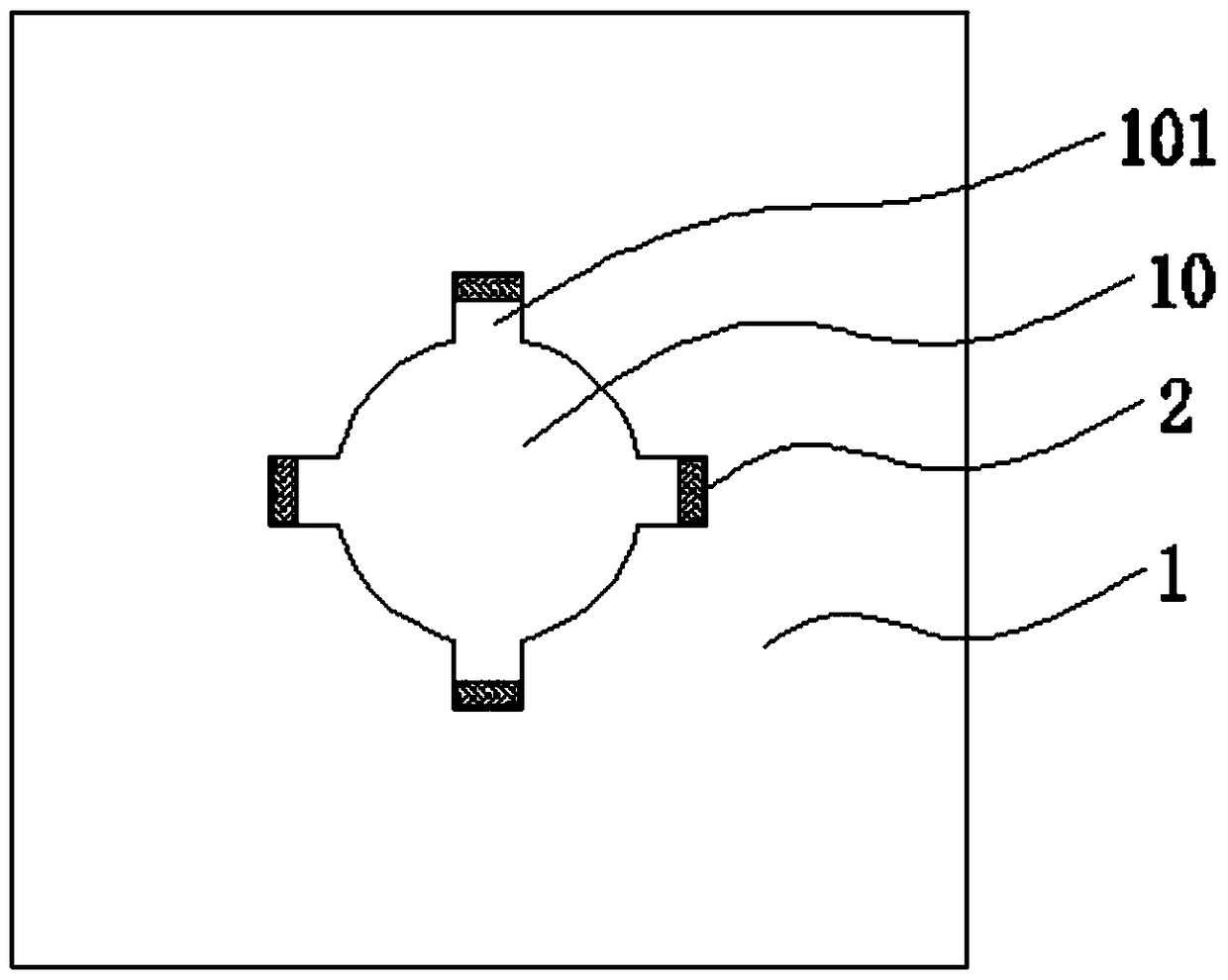 Vertical prestressed steel bar detection module and detection method for bridge concrete construction