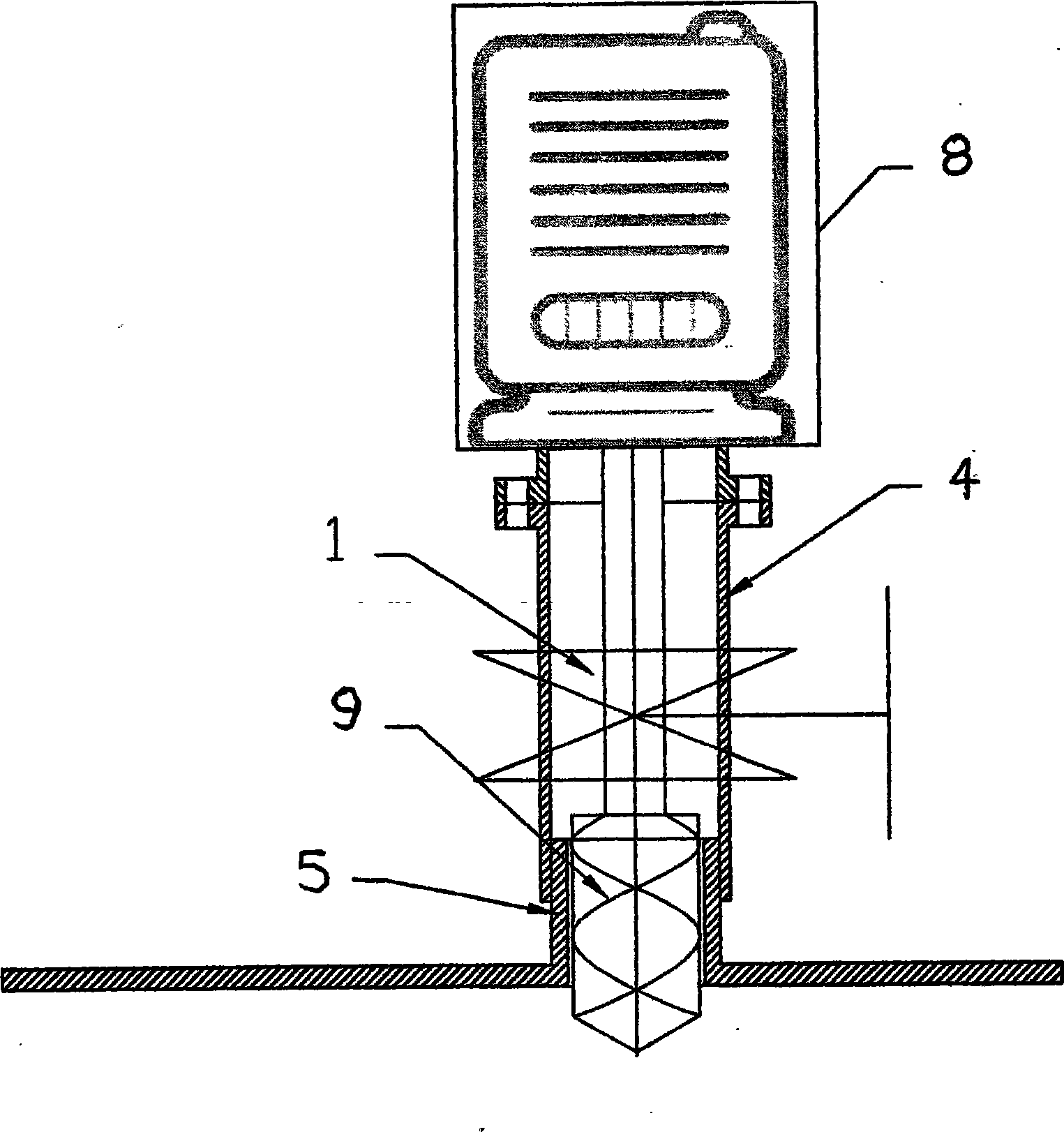 Totally-enclosed examination and repair process with pressure for feedwater piping