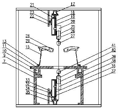 Device for removing burrs of wheel bolt holes