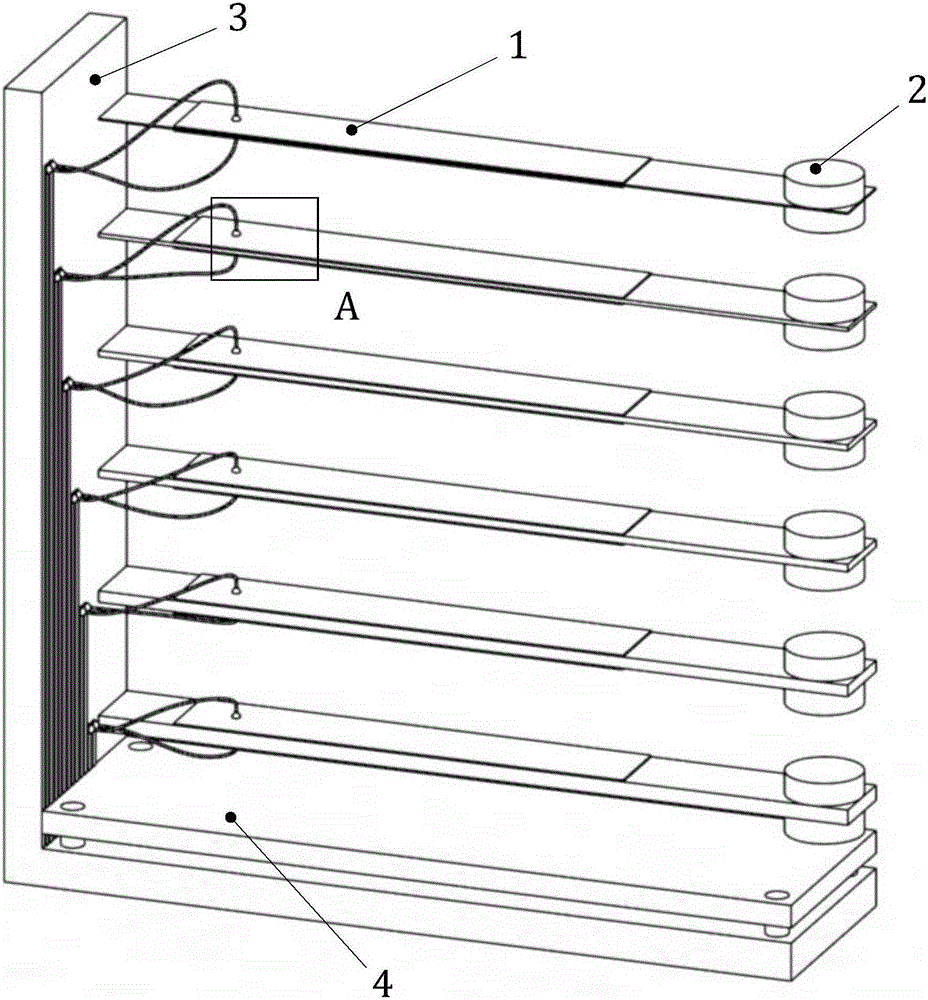 Multi-frequency coupled vibration energy capturer