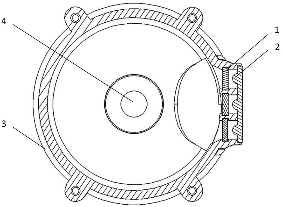 Method and device for reducing stray light