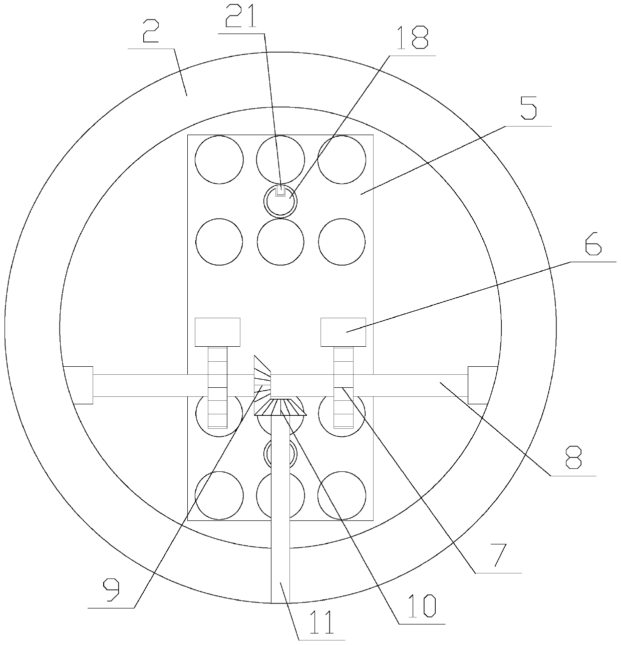 Anti-clogging drip irrigation equipment with adjustment function