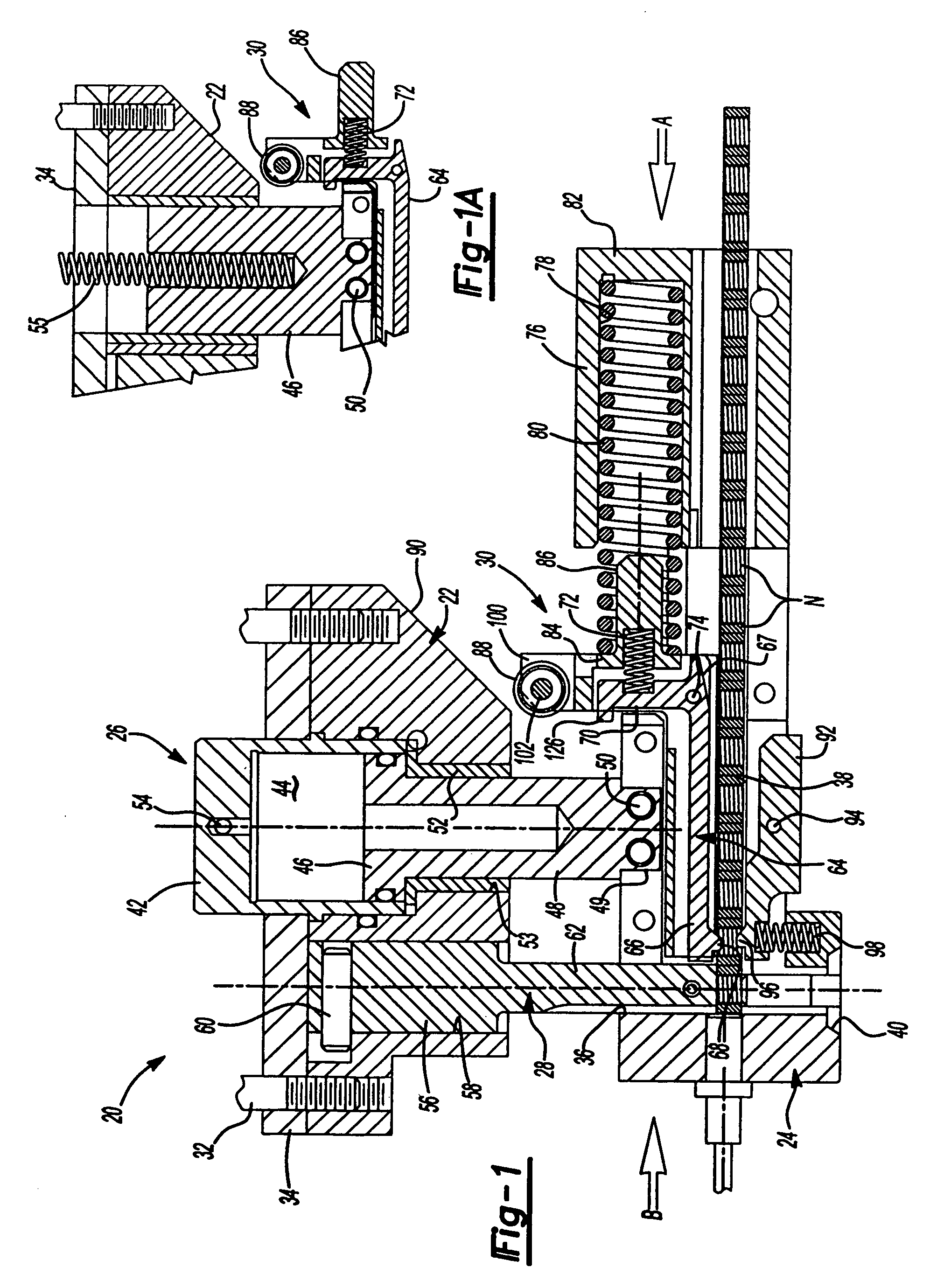 Method of feeding and installing self-attaching nuts