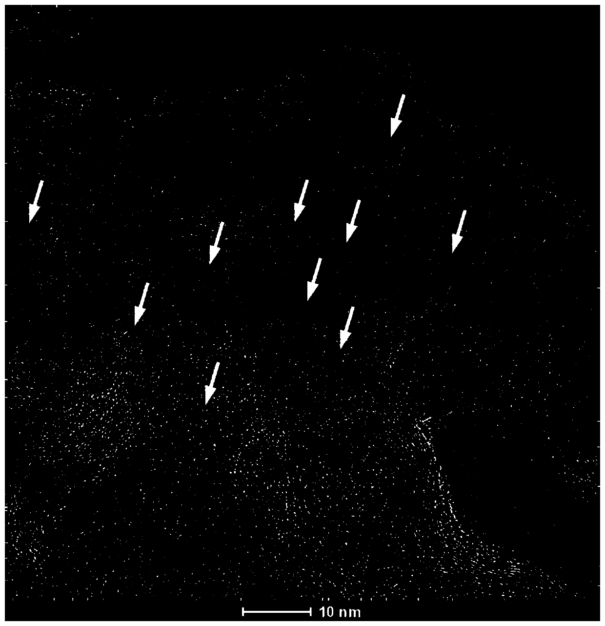 Carbon-loaded super-small-size precious metal nanoparticle catalyst and preparation method