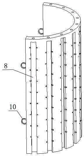 A bionic swimming propeller and swimming propulsion method