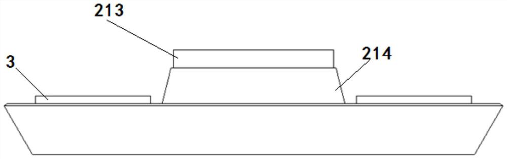 Material receiving disc for directional solidification crystallization furnace and manufacturing method of material receiving disc