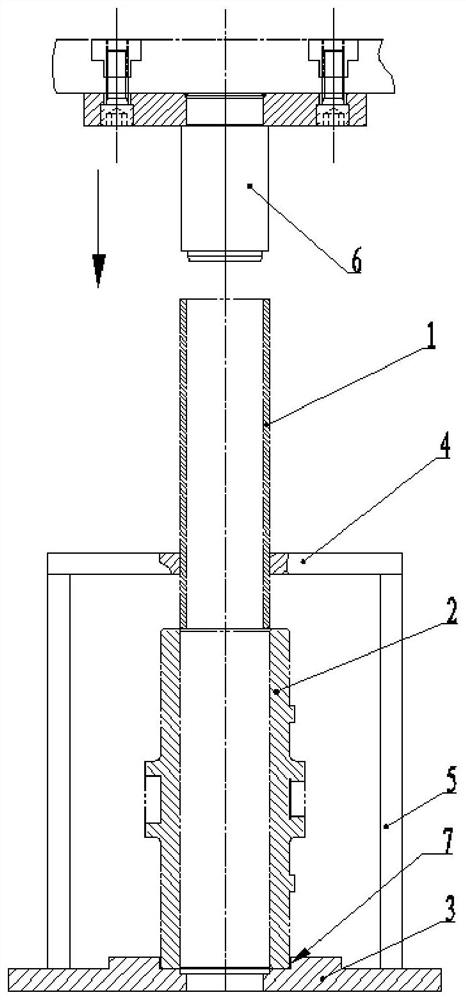 A large interference assembly process for rotating medicine chamber and inner chamber