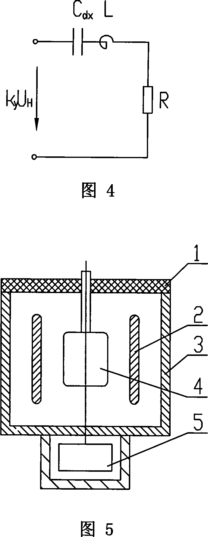 Whole shielding capacitor voltage transformer