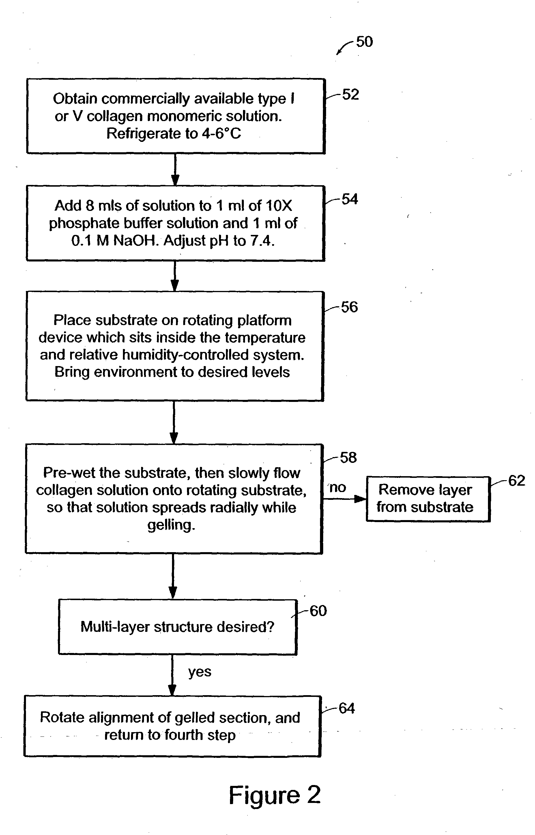 Layered aligned polymer structures and methods of making same