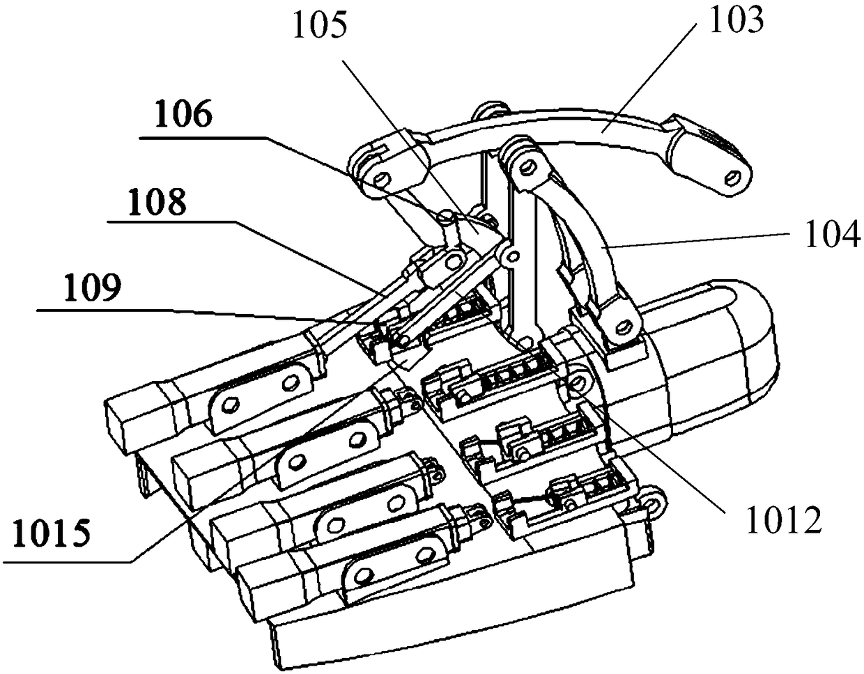 Exoskeleton seven-degree-of-freedom rehabilitation manipulator