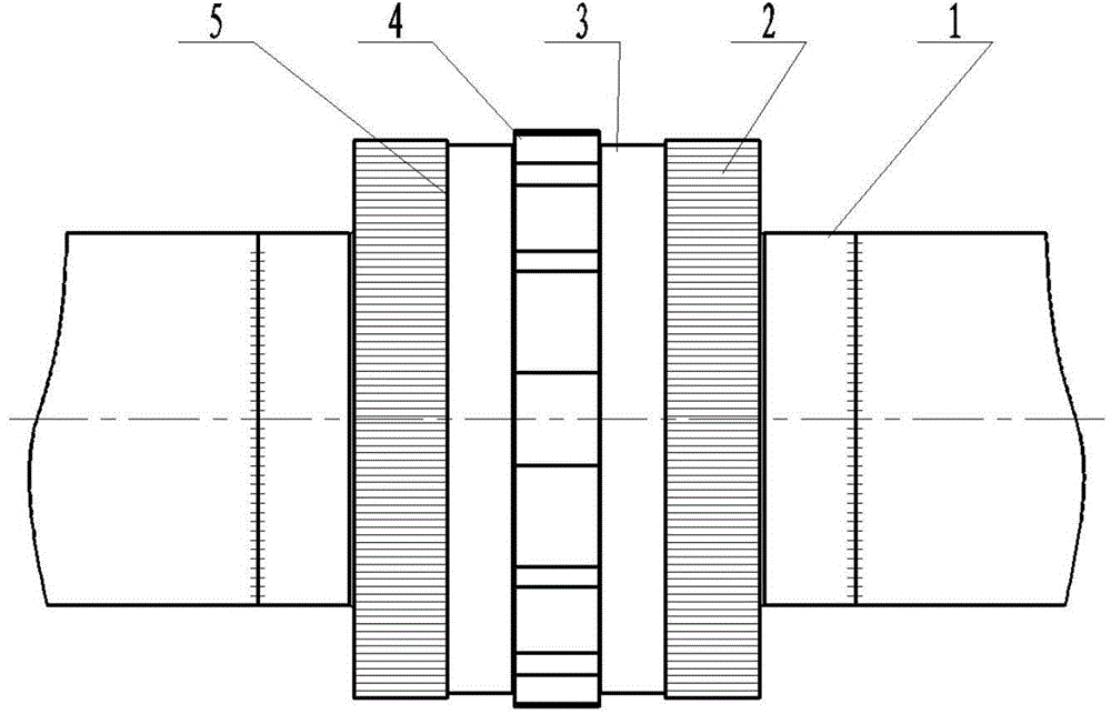 Combined type fuel oil guide pipe connecting structure for aircraft