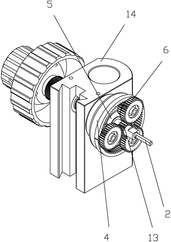 Focusing structure of coarse-fine-tuning coaxial microscope