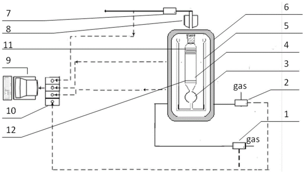 Isothermal differential reaction analyzer of mini-type gas-phase, liquid-phase and solid-phase slurry reactor