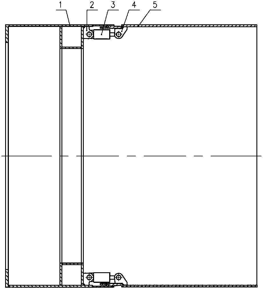 Radial type shield body torsionproof device