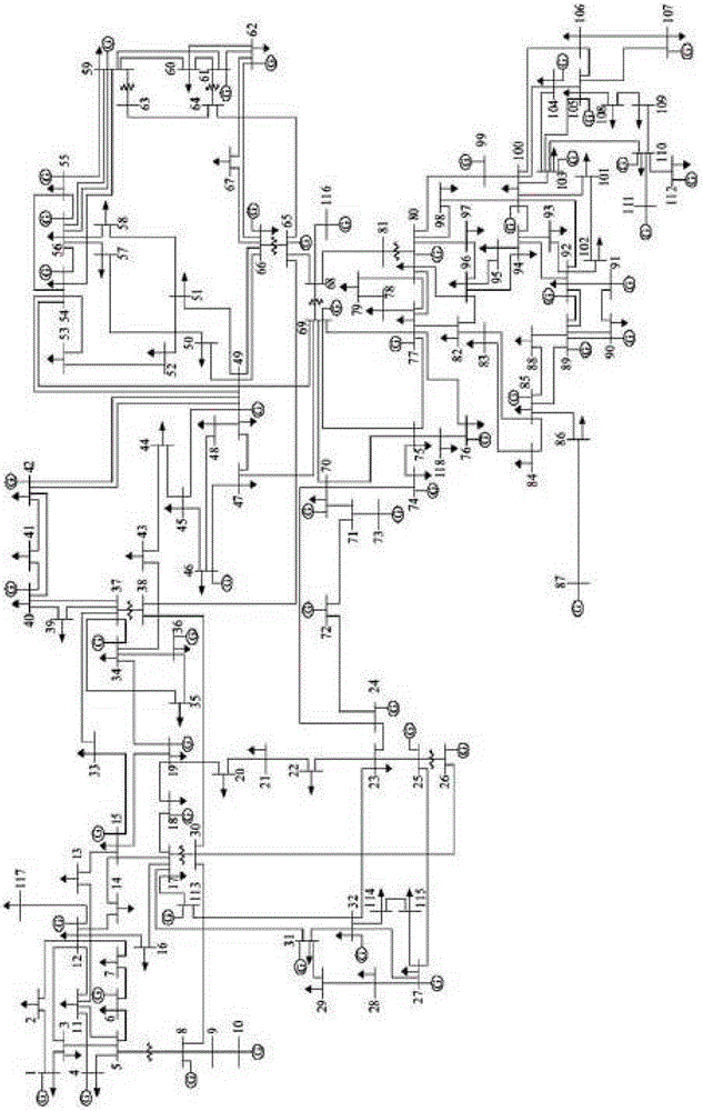 A community self-organization detection method for power network fault diagnosis