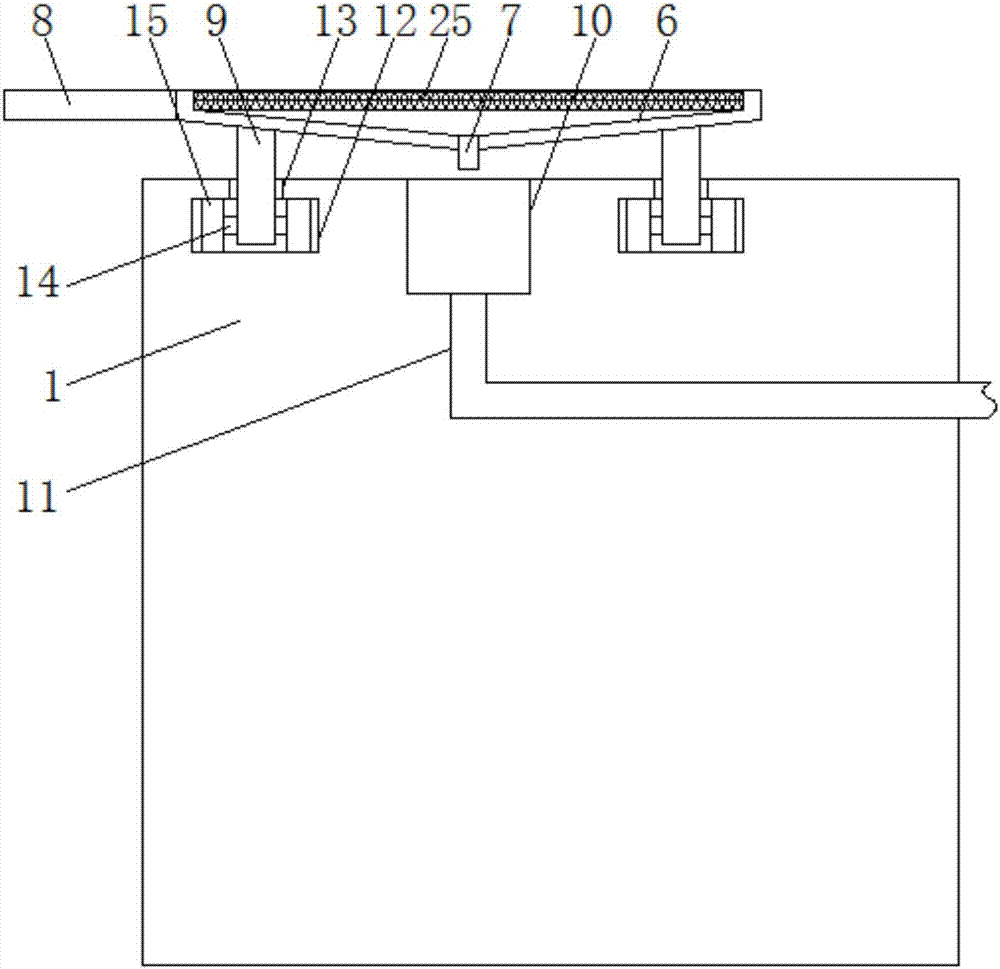 Stone cutting device capable of cyclically utilizing cooling water