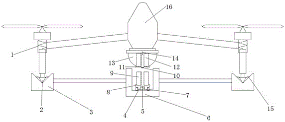 Automatic power source replacement system of unmanned aerial vehicle