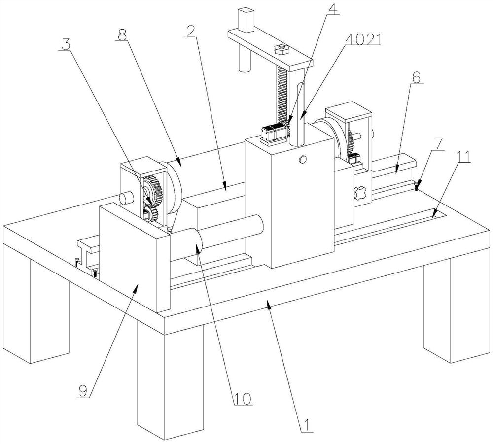 Drilling device for electric power engineering