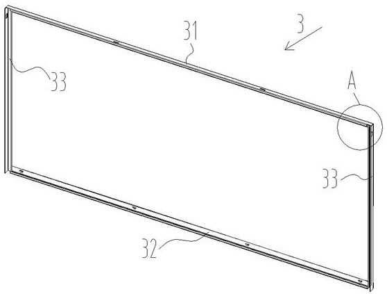 Packing box structure and manufacturing method thereof