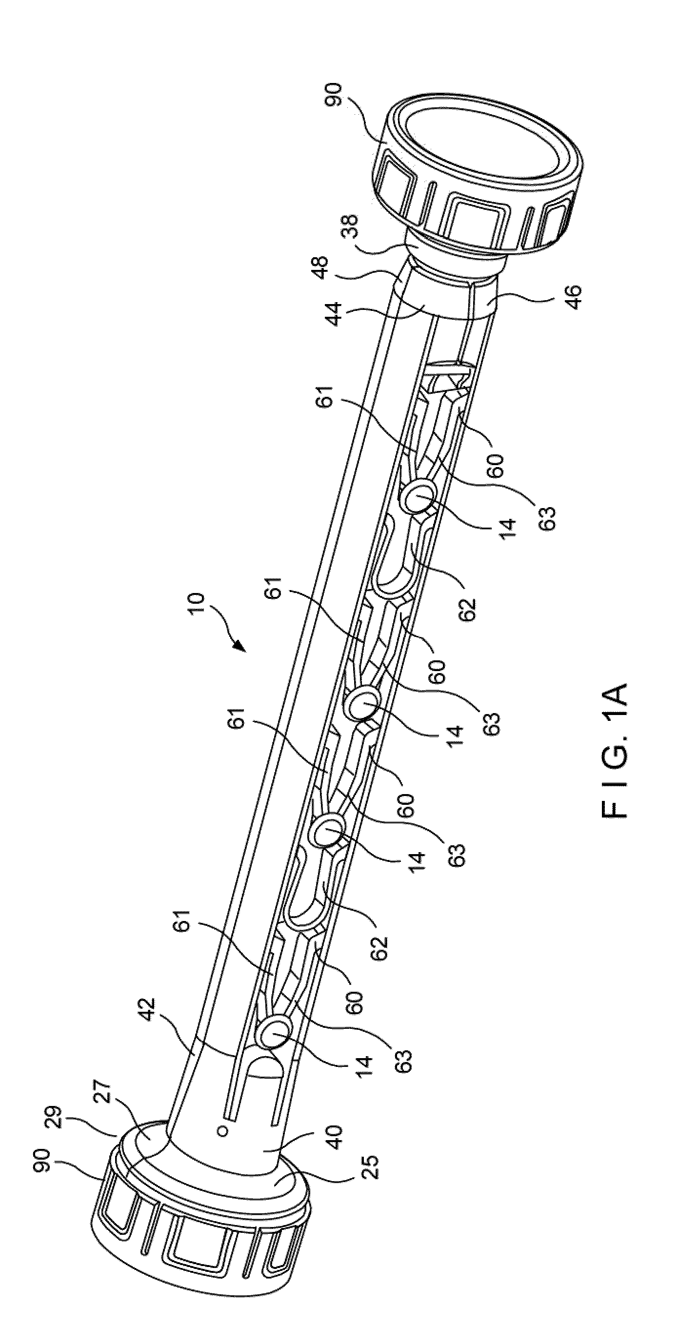 Push-to-expand mandrel for stretch-wrap hand tool