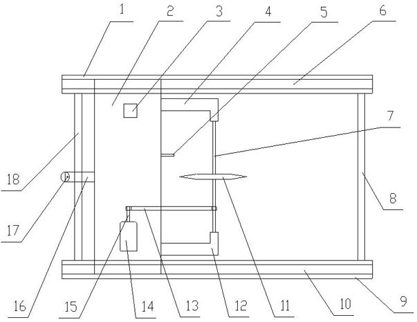 Cutting device for aviation aluminum alloy plate machining