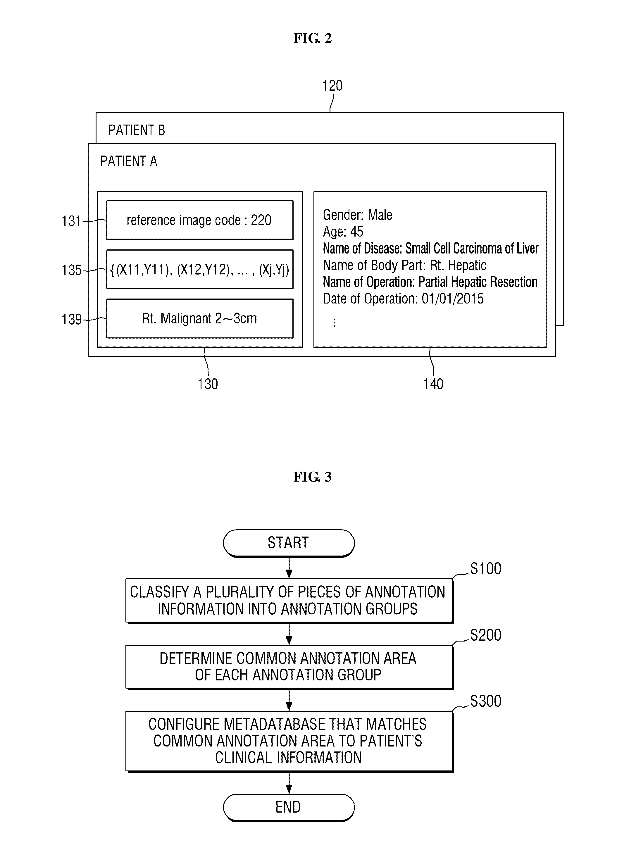 Method and apparatus for managing medical metadatabase