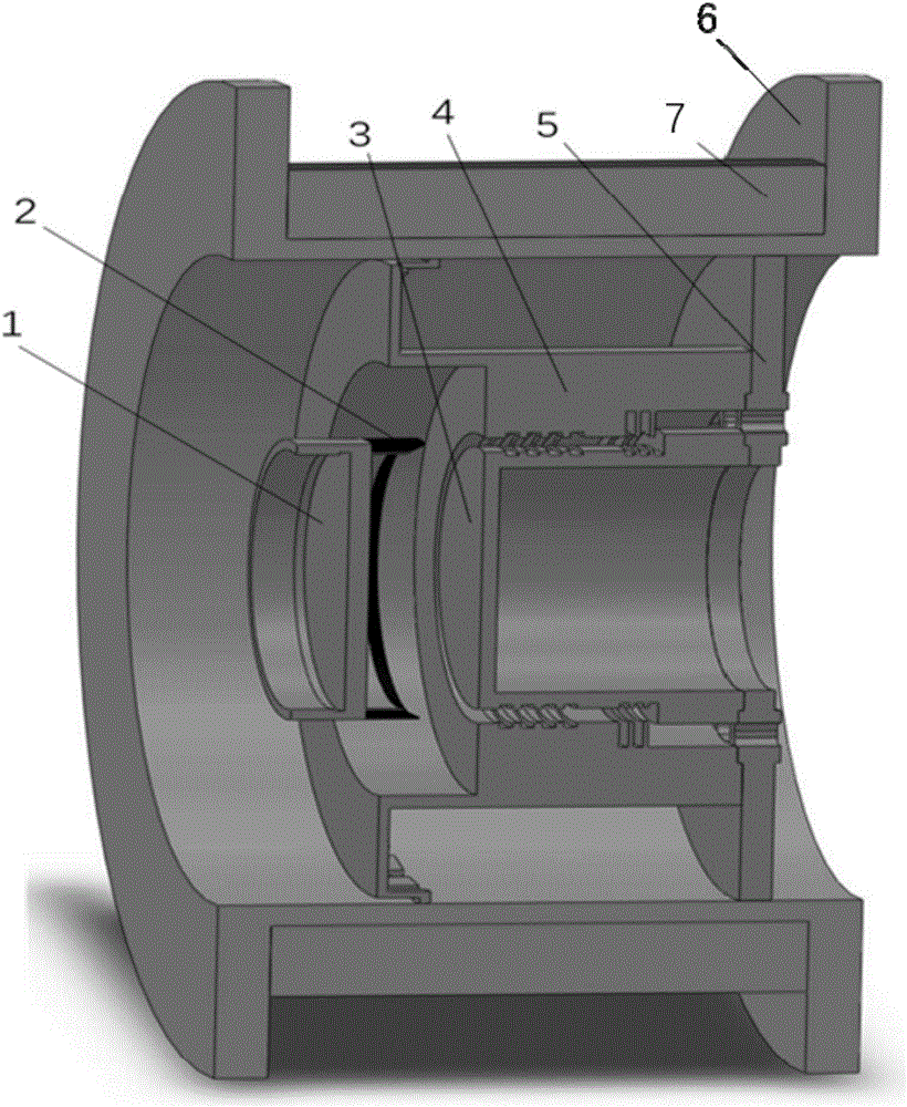 Millimeter waveband transition time oscillator based on high order mode working mechanism