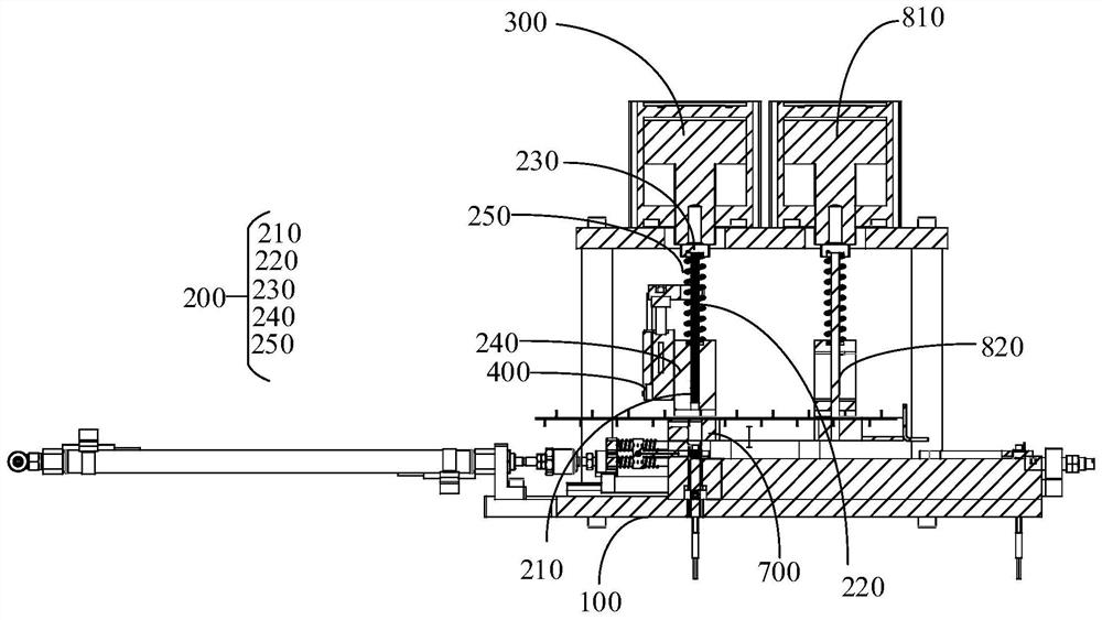 Blanking mechanism