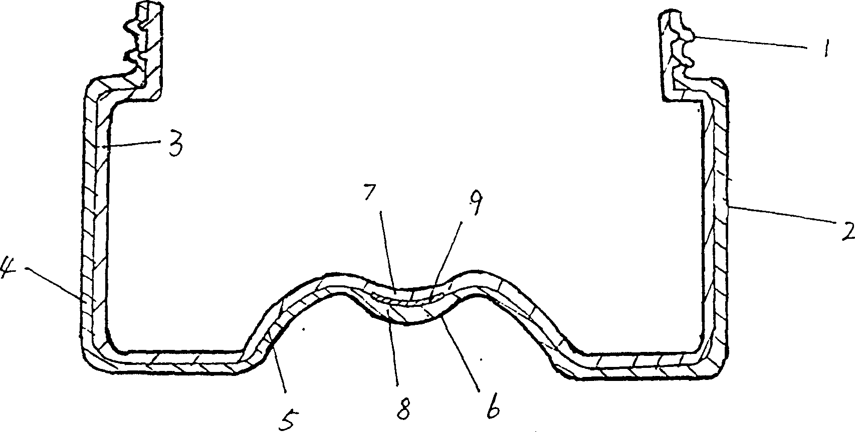 Anti-fake package bottle and its making process