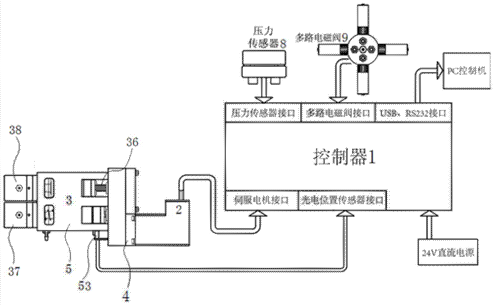 A high-pressure infusion pump and a miniature high-pressure infusion pump system