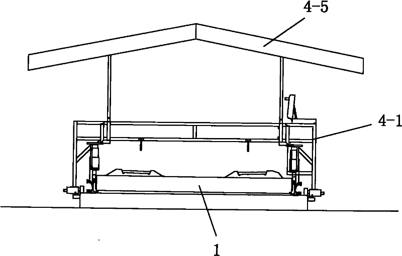 Full-automatic accurate adjustment device for track plate of ballastless track of high speed railway