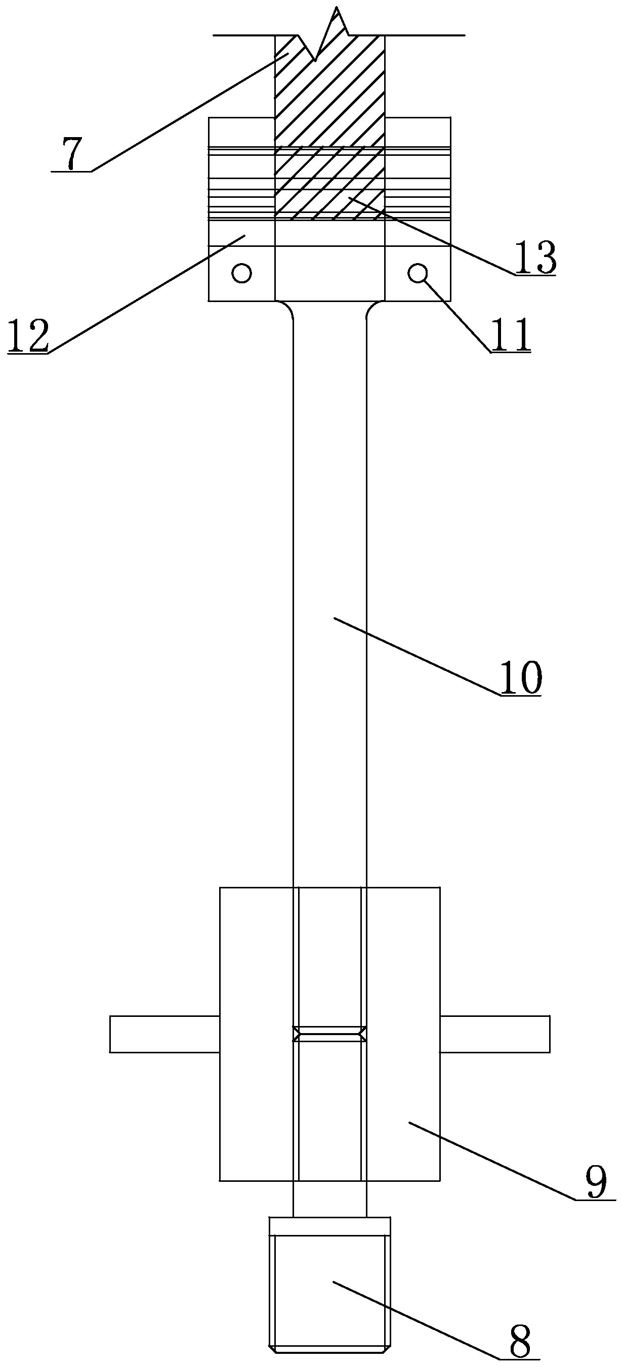 A sheet material winding high temperature tensile test fixture for architectural membrane materials