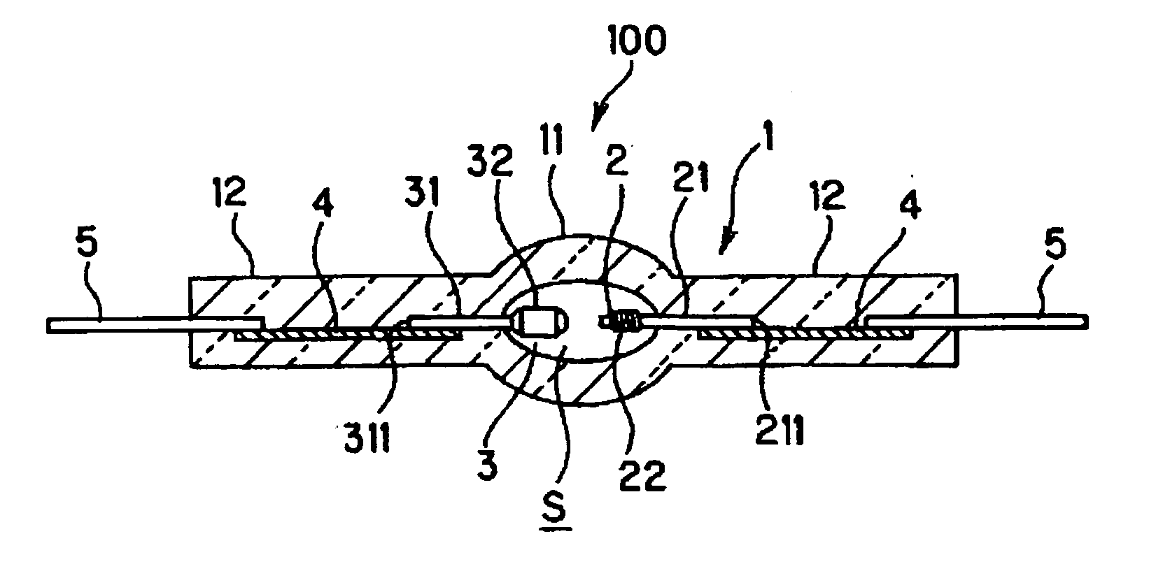 Extra-high pressure mercury lamp