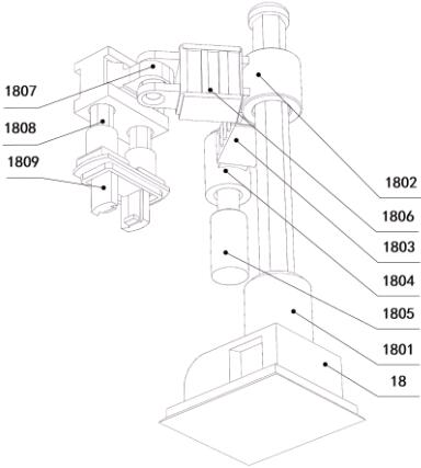 A kind of manufacturing equipment of composite ceramic target