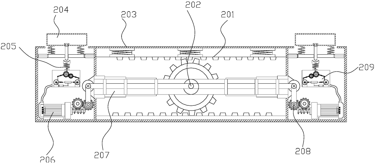 Truck balance adjusting device