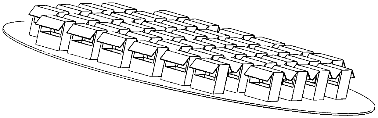 Cotreatment device for ship tail gas pollutants