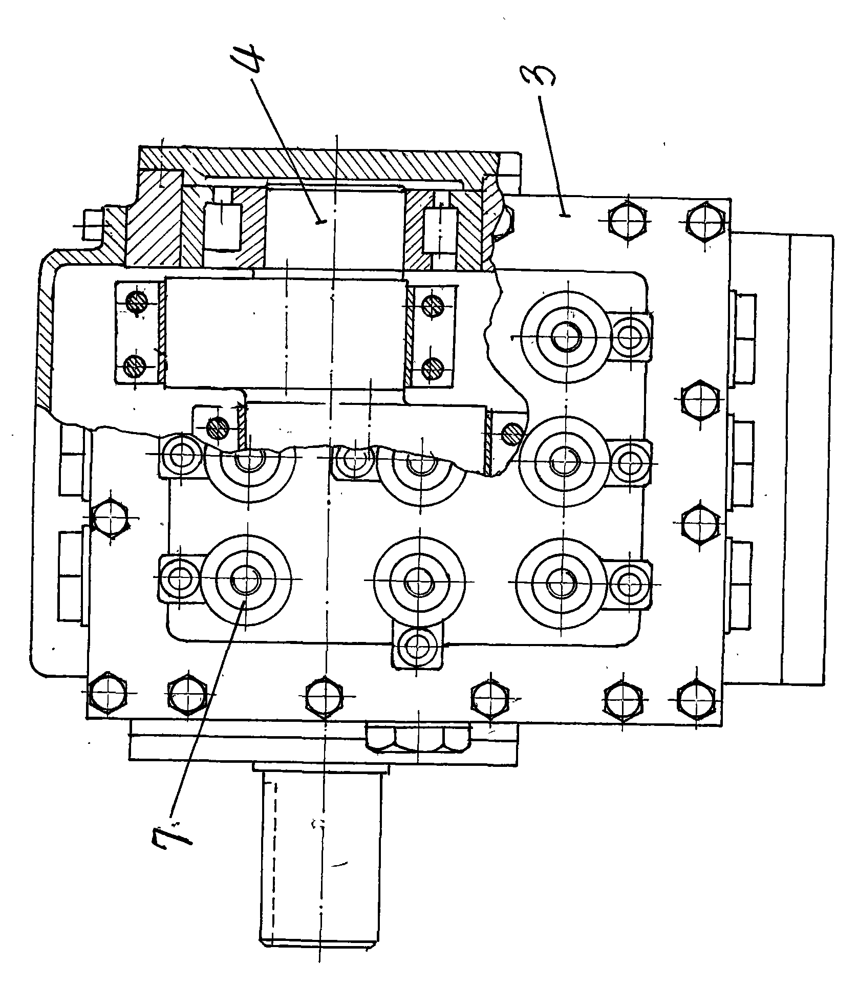 Electromagnetic control variable plunger pump