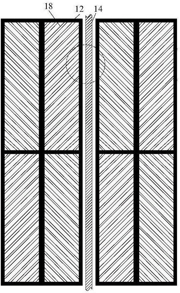 Array substrate, manufacturing method thereof and curved surface liquid crystal display panel