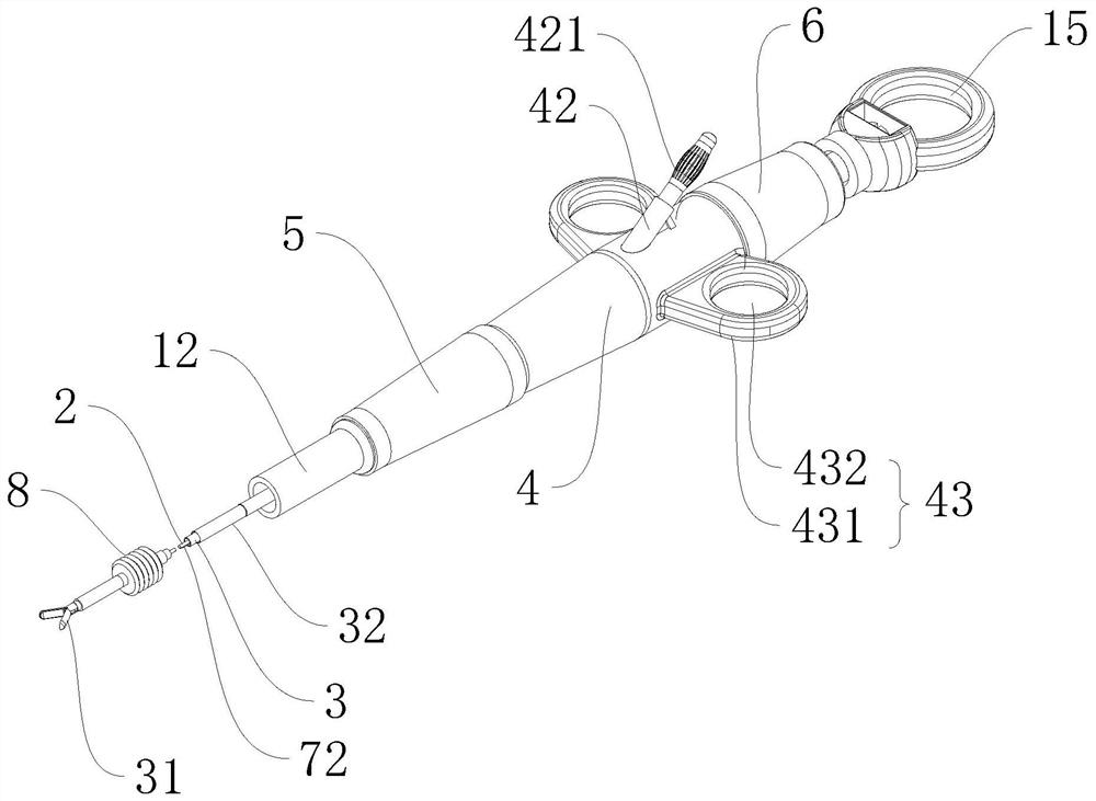 Hemostasis auxiliary electrocoagulation biopsy forceps