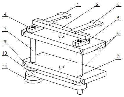 Tongue inserting mechanism for packing box