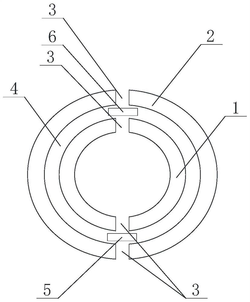 Magnetic field gathering assembly, non-contact leakage current measuring device and measuring method