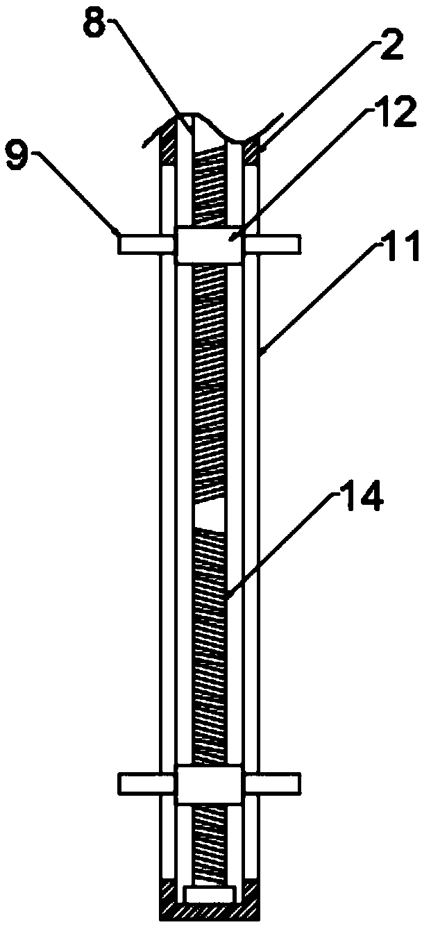 Cylinder type fish tank cover with mechanism for cleaning inside of fish tank