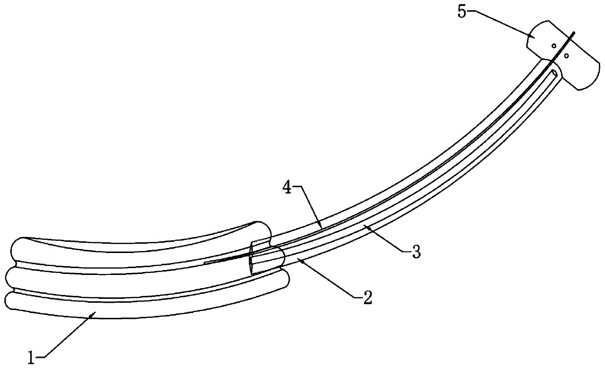 Posterior scleral quantitative pressure block and using method thereof