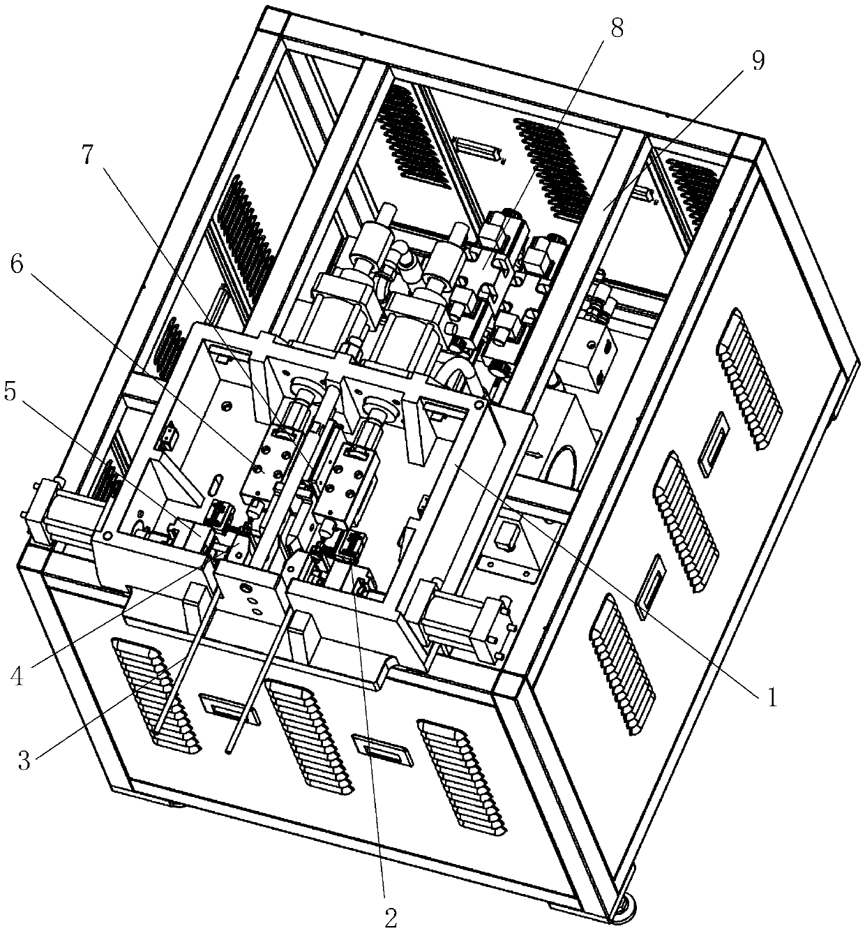 Automatic flaring machine