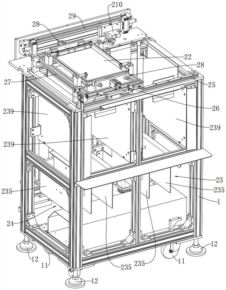 Automatic assembling machine for magnets in camera