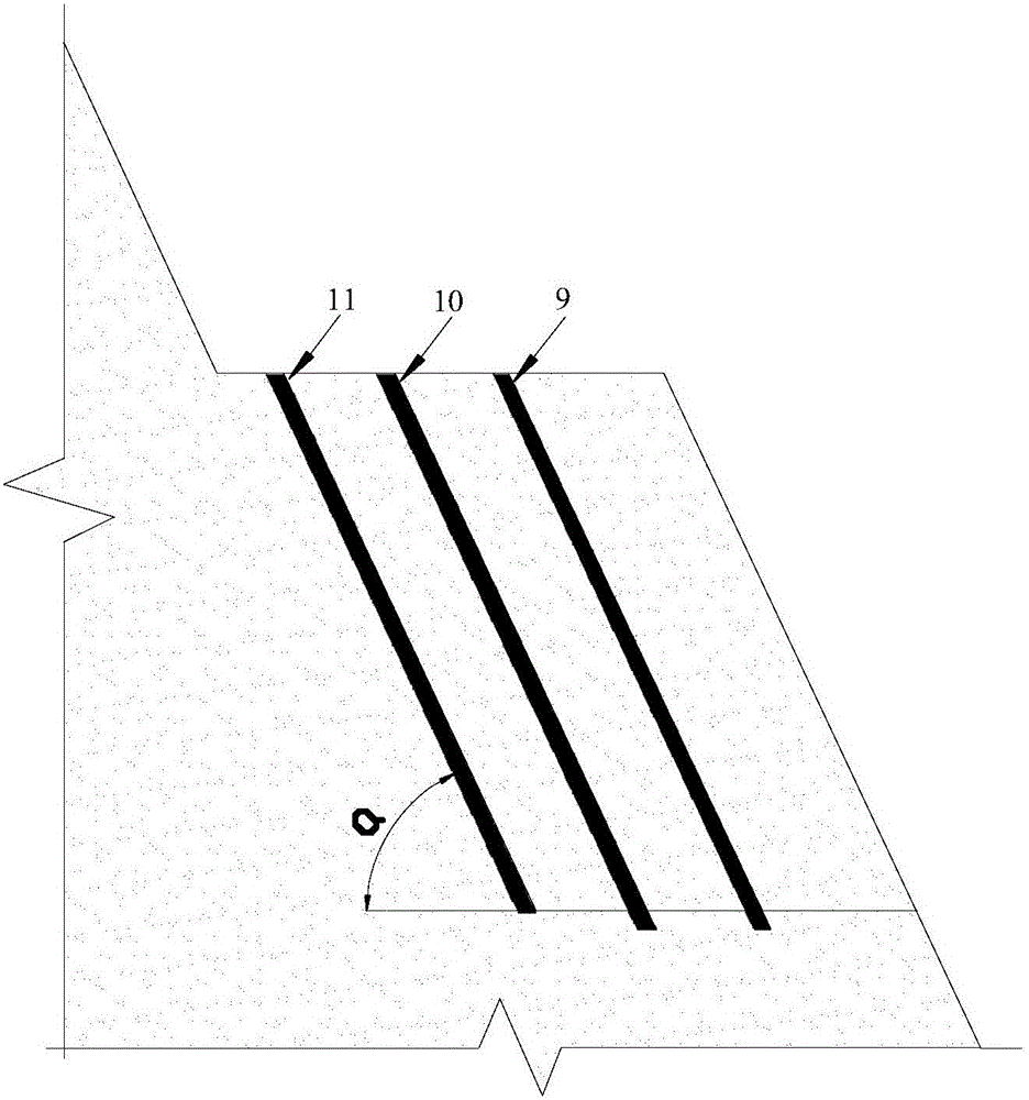 Contour blasting method for joint development rock masses