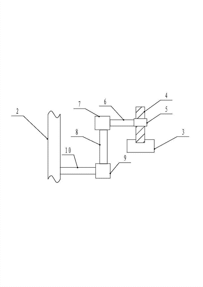 Nozzle adjusting device in amorphous belt building machine