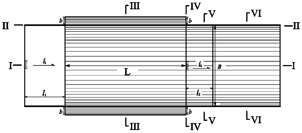 Gradually-changed drop sill type stilling pool